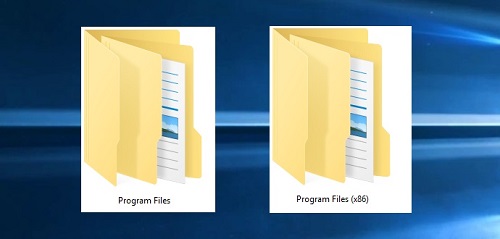 Thư mục Program Files và Program Files (x86) để chứa các chương trình đã được cài đặt trong Windows