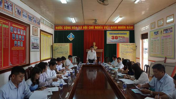 Toàn cảnh buổi làm việc