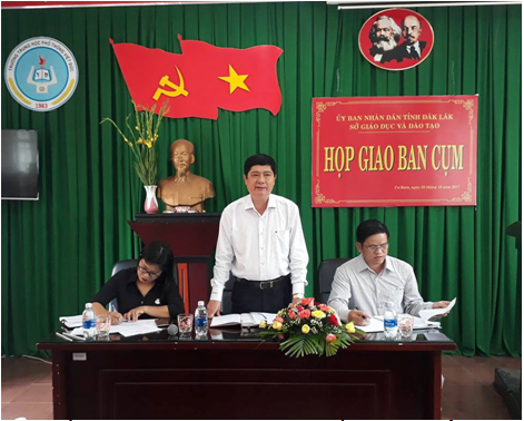Ông Phạm Đăng Khoa – Giám đốc Sở phát biểu